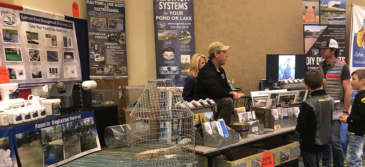 Visit Us at the 2020 Iowa Deer Classic Show and Save! Bjornsen Pond