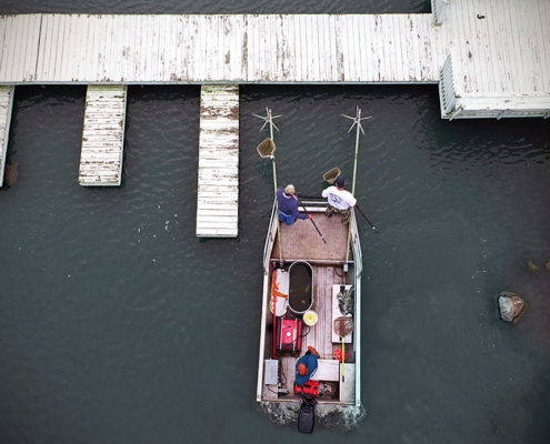 pond and lake audits with electrofishing