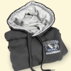 Hoodie Sweatshirt-Charcoal Gray