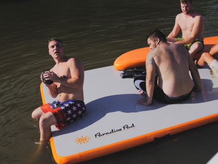 Paradise Pads – Inflatable Swim Pad-Large