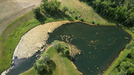 Pond Aerial-Before