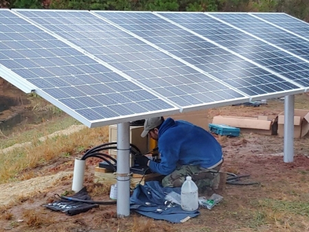 Solar-Powered Aeration Systems